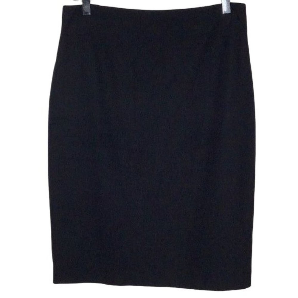 BARNEYS NEW YORK pinstripe pencil skirt size 10